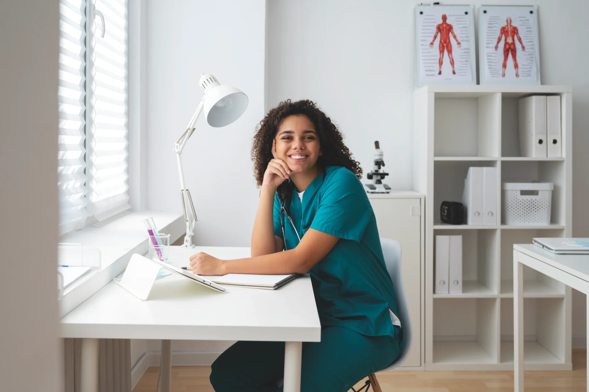 infirmière au travail