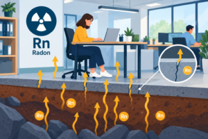radon au travail